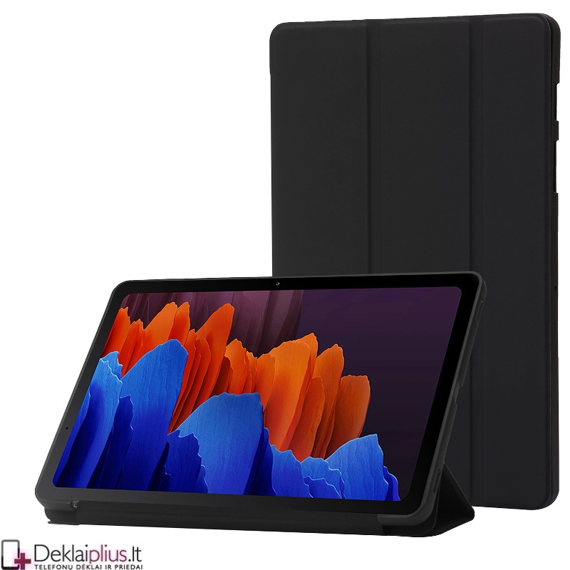 Smart soft dirbtinės odos dėklas - juodas (Samsung galaxy Tab S9 Plus (SM-X810-SM-X816/Tab S10 Plus SM-X820/SM-X826B) Smart soft dirbtinės odos dėklas - juodas (Samsung galaxy Tab S9 Plus (SM-X810-SM-X816/Tab S10 Plus SM-X820/SM-X826B)